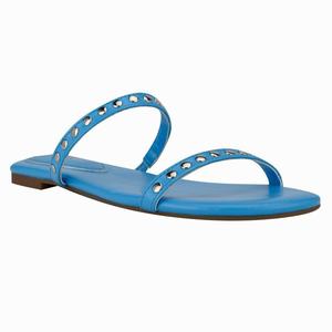 Nine West Brandie Flat Slides - Blue - Ireland (IP6310974)